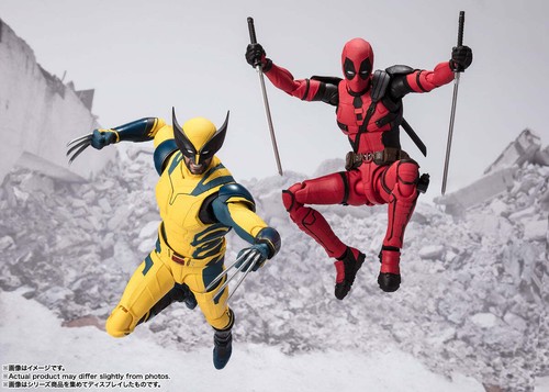 BANDAI S.H.Figuarts Deadpool & Wolverine deadpool Action Figure JAPAN OFFICIAL - Picture 12 of 13