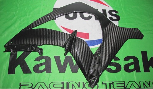 MH Carbon Seiten Verkleidung Mitte Passend für Kawasaki ZX10-R ZX10R ab 20165884 - 第 1/1 張圖片