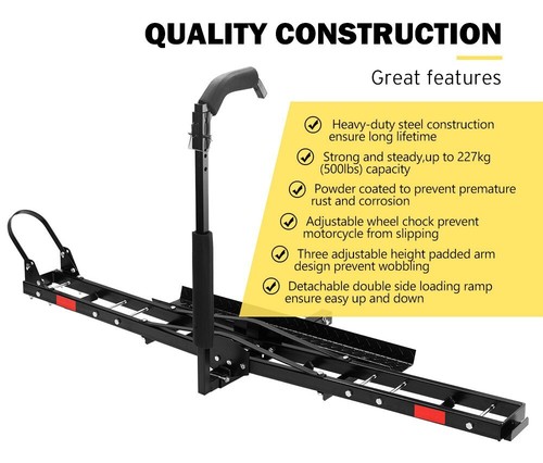 Pickup Truck Heavy Duty Steel Motorcycle Rack Carrrier for Ford Ranger 2023 2024 - Bild 9 von 9