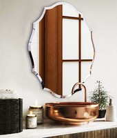 Badezimmer Wandspiegel Spiegel Badspiegel Badezimmerspiegel Schminkspiegel 80Cm