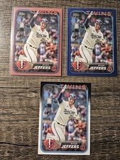 2024 Topps Pink Mother's Day Pink #23/50, Royal Blue Bprder & Base Ryan Jeffers 