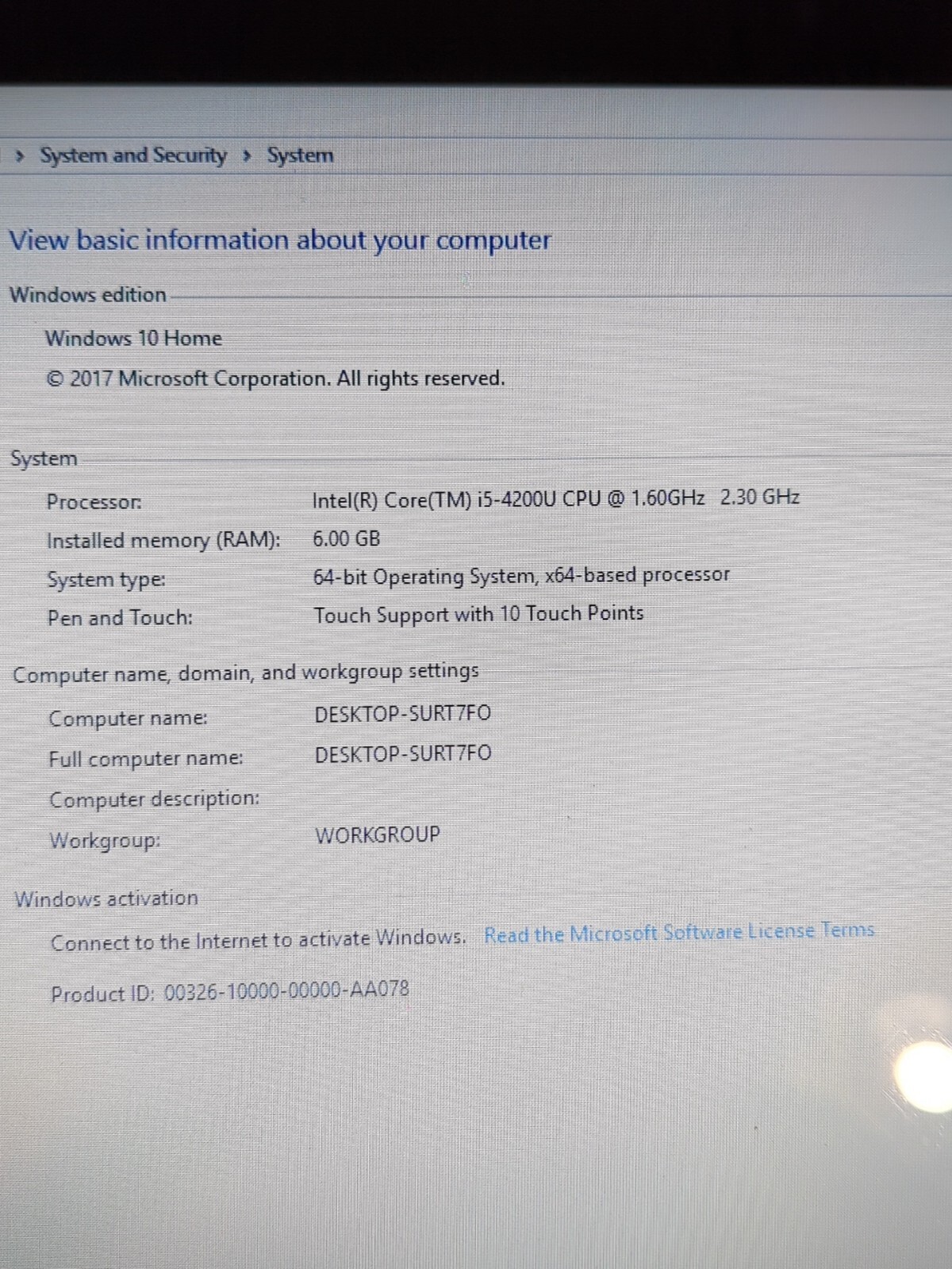 Toshiba E45t-A4100 Touch Laptop Intel Core i5-4200U 6GB Ram 700GB Windows 10 - Picture 3 of 18