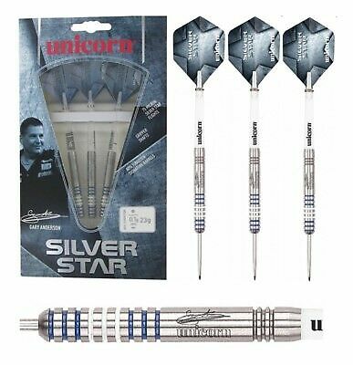 Unicorn Darts - Gary Anderson Silver Star P1 21g 23g 25g 27g