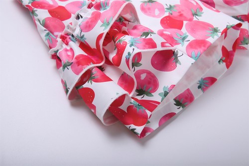 Conjunto de Vestidos Vintage Niñas Talla 2 3 4 5 6 8 10 12 Pantalones Cortos + Diadema Blanco Verano - Imagen 8 de 12