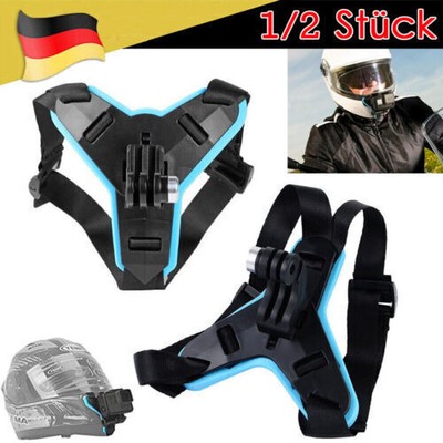 Motorrad Helm Halterung Chin Mount Halter Für GoPro Hero 3 4 5 6 7 Action Kamera