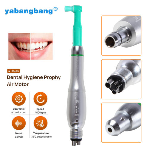 Manipolo girevole 360° promozione igiene dentale 4H motore aria 4:1 naso 4000 giri/min - Foto 2 di 43
