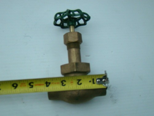 Válvula de compuerta de globo de bronce Jenkins de 3/4" - Imagen 8 de 12