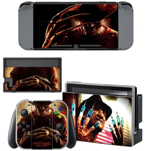 Killers Jason Michael Stilcers for Regular Nintendo Switch Console Joy Con Skins - Picture 2 of 6
