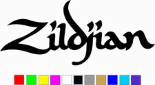 Zildjian Logo Vinyl Decal Die Cut Sticker