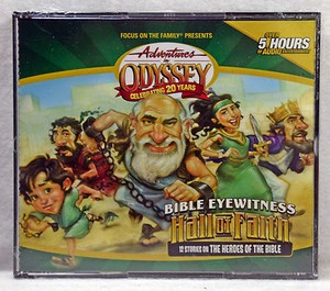 NEW-Bible-Eyewitness-Hall-of-Faith-Adventures-in-Odyssey-Audio-CD-Volume-AIO