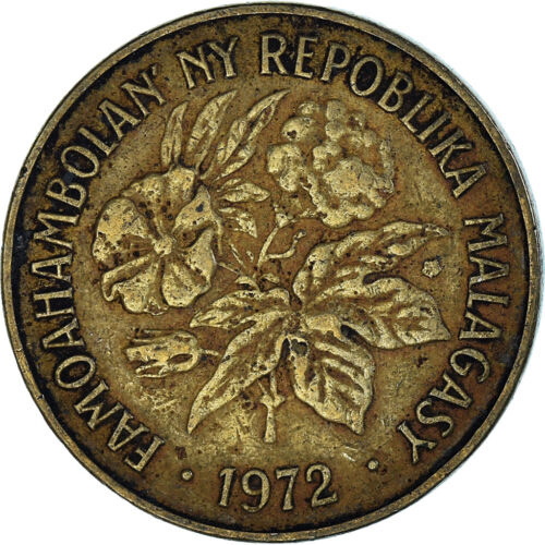 [#1353806] Moneta, Madagascar, 20 Francs, 4 Ariary, 1972 - Zdjęcie 1 z 2