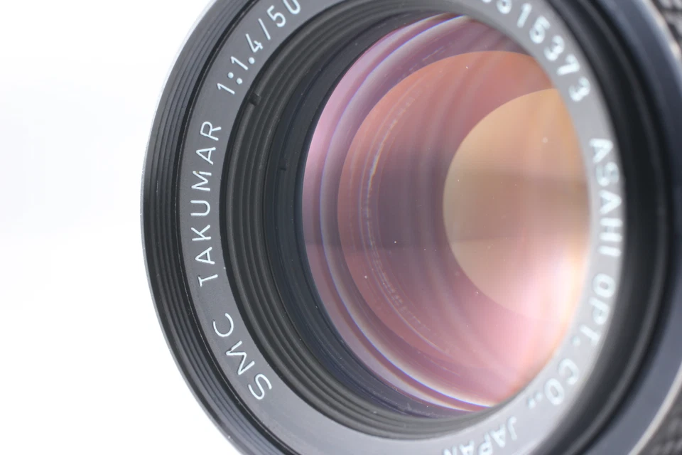 [Fast neuwertig] Pentax SMC Takumar 50 mm f/1.4 MF Standardobjektiv M42 Schraube aus JAPAN - Bild 4 von 4