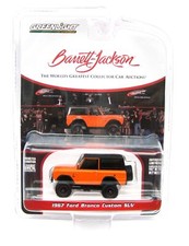 Greenlight Ford Bronco Custom SUV Barrett Jackson Serie 10 1967 orange 1:64