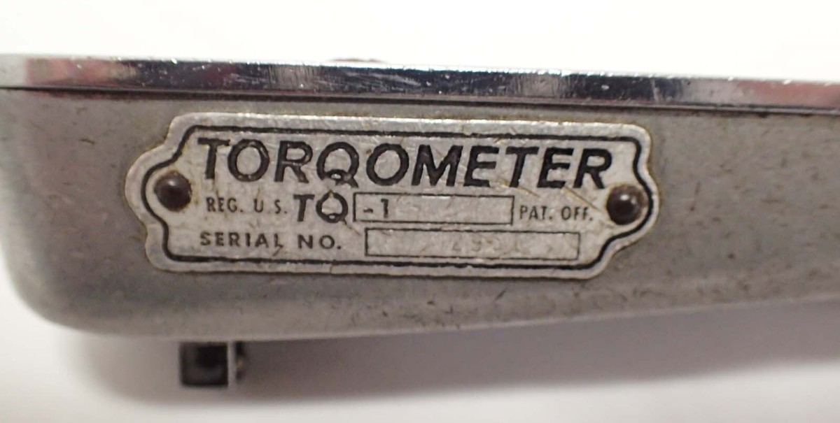 SNAP-ON TORQOMETER TQ-1 INCH -POUNDS 1/4