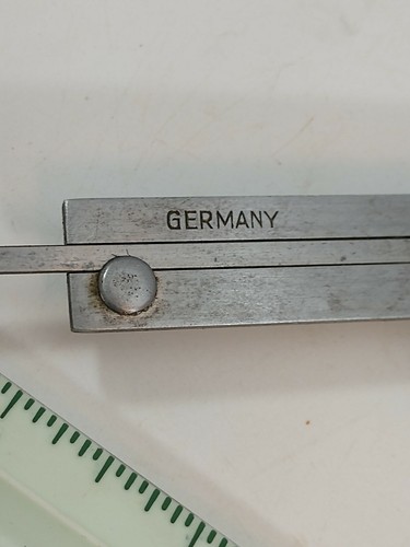 Herramienta pinzadora de maquinista vintage. Alemania - Imagen 6 de 8