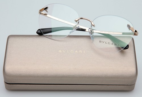NEW BVLGARI 2213 2014 Gold EYEGLASSES GLASSES 56-17-140 B48mm Italy - Bild 10 von 10