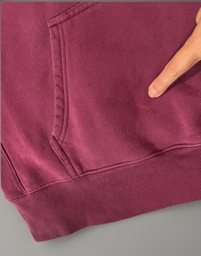 Aritiza TNA Sweatfleece Woman’s Boyfriend Pullover Purple Hoodie Small - Picture 5 of 9