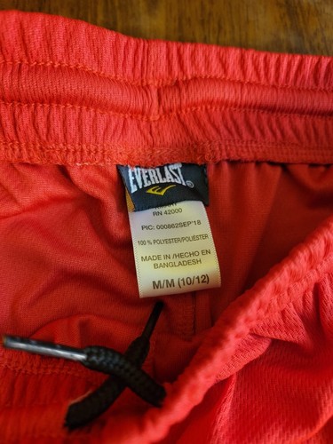 New Everlast Boys' Athletic Pants Youth Medium 10/12 True Red - Bild 6 von 7