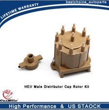 HEI/ Male Distributor Cap Rotor Kit For 1987-1993 Various GM Chevy Small Block