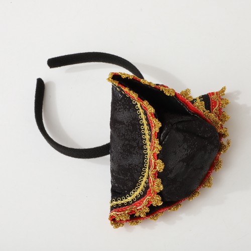 Unisex Headwear Cosplay Costumes Accessory Gold Trim Hair Clips Halloween Gift - Bild 24 von 33