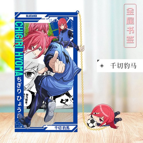 Serie BLUE LOCK Decoración de Escritorio Coleccionar Papelería Metal Marcador Juegos con disfraces - Imagen 16 de 27