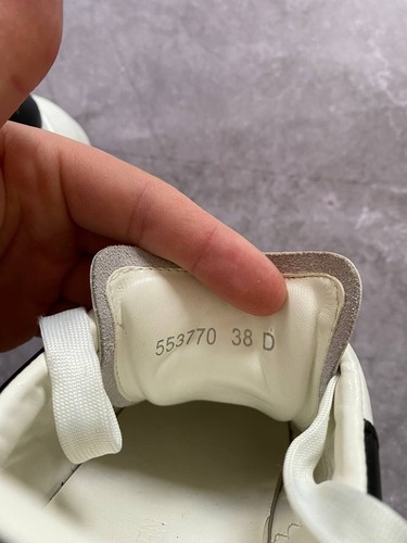 Seltene Alexander McQueen Oversized Low Sneaker weiß/schwarz Größe 5,5 - Bild 7 von 24