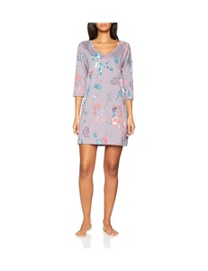 Impreso oliver Babydoll Mujer Gris S Floral Babydoll Flores Impreso Taupe Taupe wSqCHn1X
