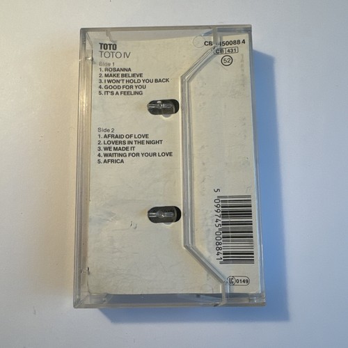 TOTO - IV — Cassette audio - K7, tape - Foto 2 di 5