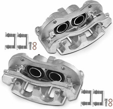 A-Premium Disc Brake Caliper Assembly with Bracket Compatible with Select Buick