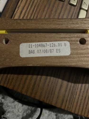 Wooden GFeller Trub Phone Retro 1980s - Imagen 5 de 5