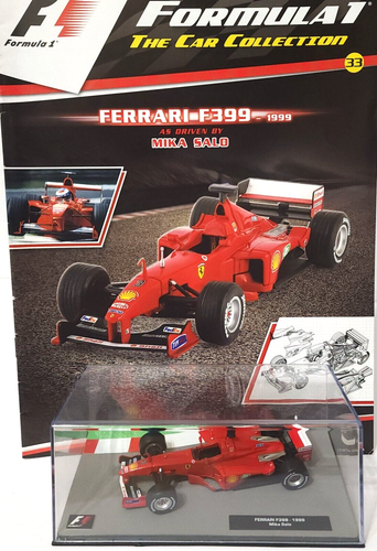 Ferrari F399 1999 Mika Salo #33 Formula 1 Collection 1:43 (2025) - 第 1/2 張圖片