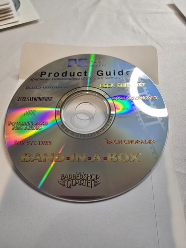 PG Music CD-Rom Band in a Box 12 Multi Tracks Blues , Rock, Jazz for Windows - Picture 6 of 21