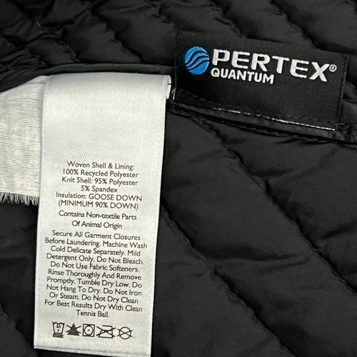 Eddie Bauer First Ascent Women’s Goose Down 800 Fill Puffer Jacket Black Large - Picture 10 of 13