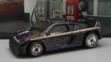 hot wheels made Malaysia , 1990 casting, Nissan 300 ZX metal flay black,  121-2