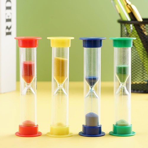 1/2/3/5/10 Minute Sand Egg Timer Teaching Games Teeth Timing Brushing B1X0 D0P1