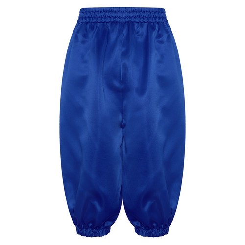 Unisex Kids Boy Girl Capri Pants Solid Color Elastic Waistband Bloomers Shorts - Picture 8 of 62
