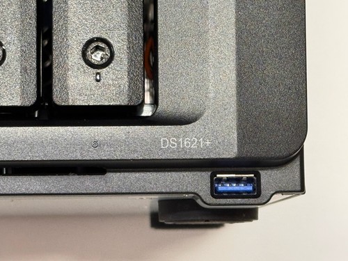 Used Synology DS1621+ 6 Bay NAS DiskStation 8GB ECC RAM 10GBASE-T Add-In Card - Photo 5/10