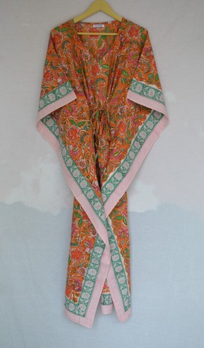 pinkcitytextiles Kaftan New Print First Time On ebay Special made For USA