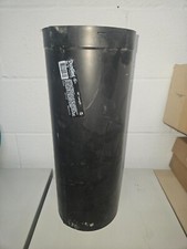 DuraVent 6 in Double Wall Stove Pipe - Black 18" Length