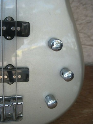 FERNANDES BASS GUITAR 4 STRING (SILVER) | eBay