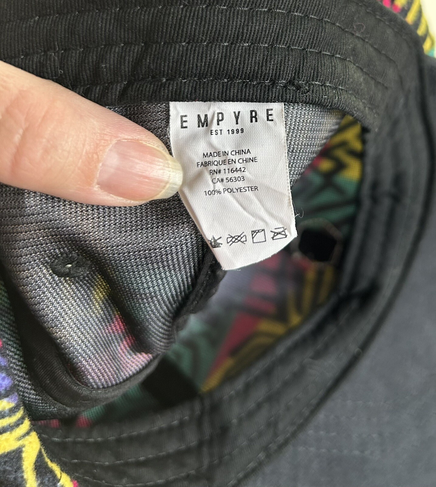 Empyre Geo Print Dad Hat Zumiez - image 3