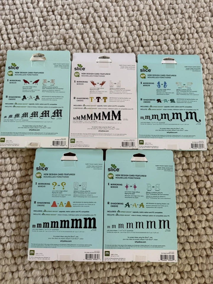 Lote 5 TARJETAS DE DISEÑO DE REBANADAS Spook Alley Happy Trails Música y Danza Bajo el Mar + Foto 4 de 4