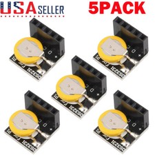 5X DS3231 Real Time Clock RTC Module For Raspberry Pi Arduino 3.3V/5V Battery US
