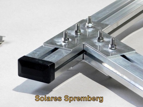 Freilandanlage 20-45 Grad Photovoltaik Aluminium Edelstahl vertikal Solar Garten - Bild 60 von 72