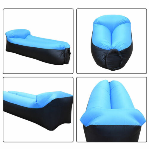 New Air Lounger To Liegesack Sitzsack Luft Sofa Lounge Couch Sessel aufblasbar - Bild 5 von 19