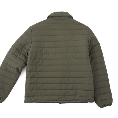 Aspesi F/W 24-25 Quilted Insulated Military Green Nylon Overshirt Jacket L New - Picture 4 of 8