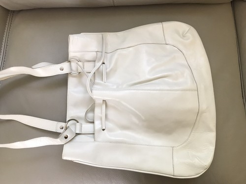 Vanessa Bruno White Leather Handbag - Picture 9 of 16
