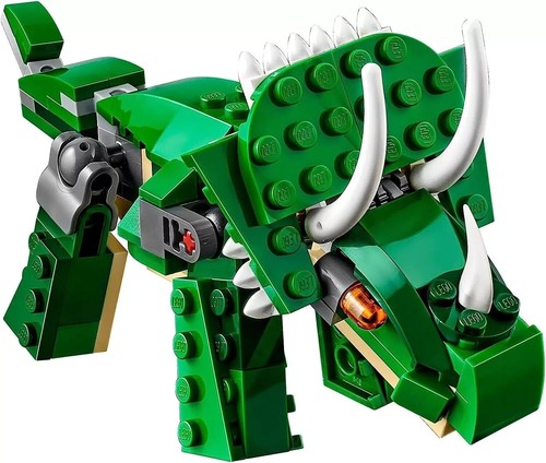 LEGO Creator Mighty Dinosaur Toy 31058 3-in-1 T-Rex/Triceratops/Pterodactyl Toy - 第 3/7 張圖片