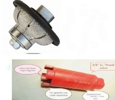 1" Ogee Bullnose router bit 25 MM stone granite concrete 1 3/8" core bit marble