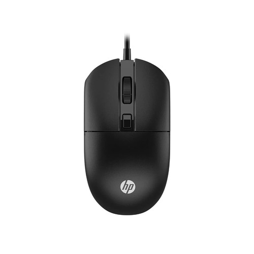 HP M070 Ergonomic Wired Mouse/ 1.5M USB Cable 1600 DPI Adjustable DPI 1000-1200